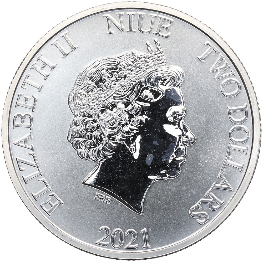 2 доллара 2021 года Ниуэ «DC Comics — Супермен» — Фото №2