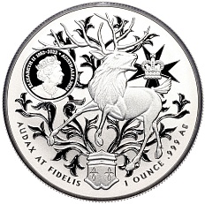1 доллар 2023 года Австралия «Гербы Австралии — Квинсленд» — Фото №2