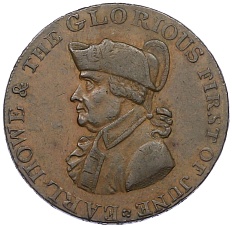 Токен 1/2 пенни 1793 года Великобритания — Гемпшир (Эмсворт Дж. Страйд) — Фото №1