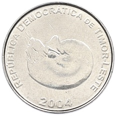 1 сентаво 2004 года Восточный Тимор — Фото №1