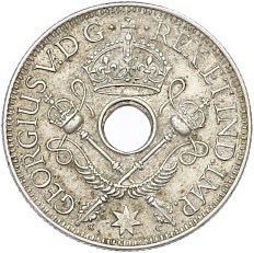 1 шиллинг 1936 года Британская Новая Гвинея — Фото №2