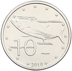 10 центов 2010 года Острова Кука — Фото №1