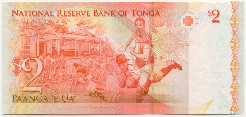 2 паанга 2009 года Тонга — Фото №2