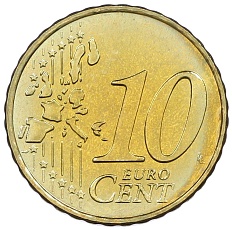 10 евроцентов 2002 года Греция — Фото №2