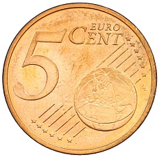 5 евроцентов 2002 года A Германия — Фото №2