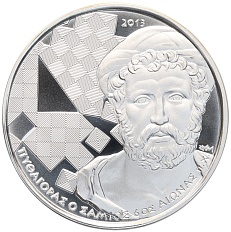 10 евро 2013 года Греция «Пифагор» — Фото №1