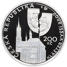 200 крон 2011 года Чехия «400 лет со дня смерти Петра Вока из Розенберга» — Фото №2