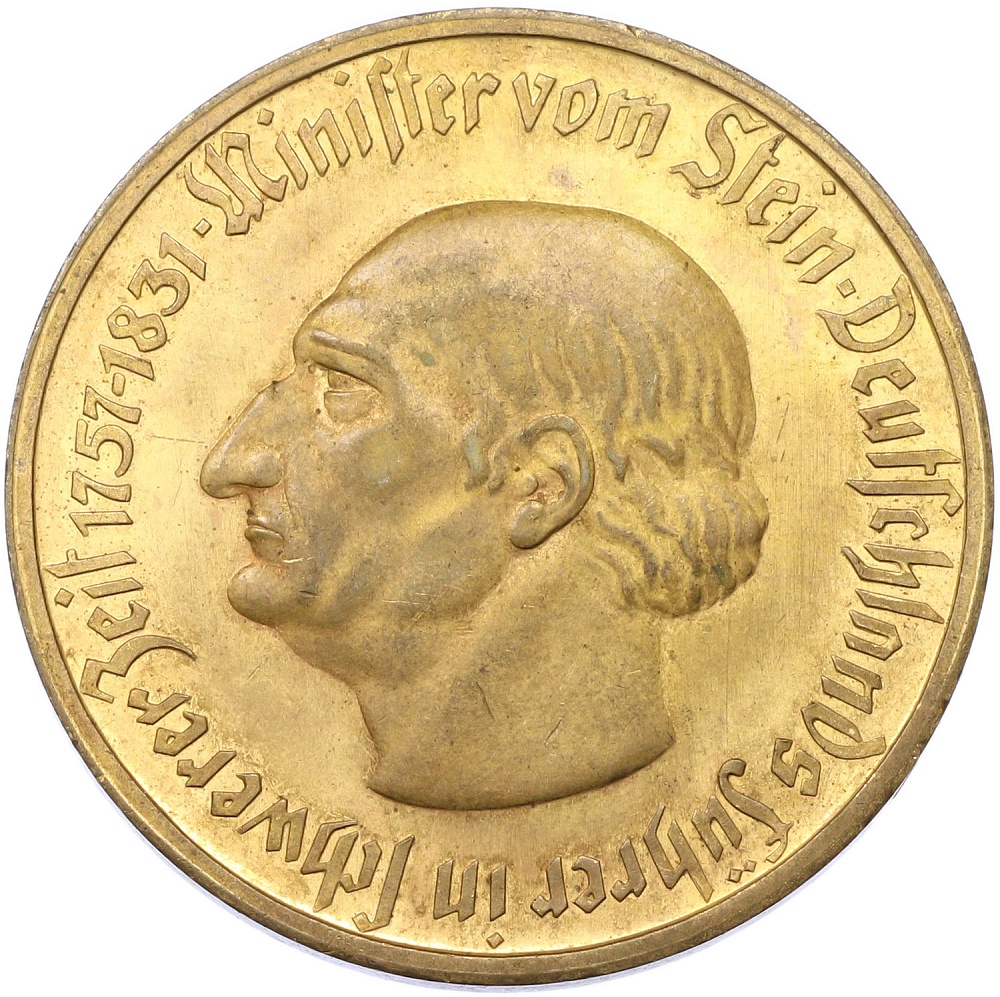 10000 марок 1923 года Германия — Вестфалия (Нотгельд) — Фото №2