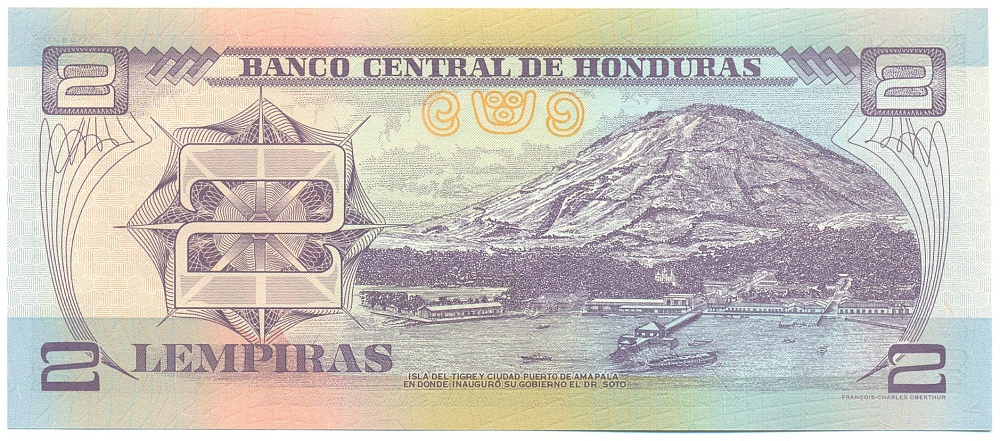 2 лемпира 2006 года Гондурас — Фото №2