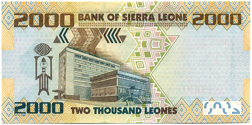 2000 леоне 2010 года Сьерра-Леоне — Фото №2