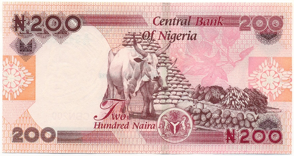 200 найра 2023 года Нигерия — Фото №2