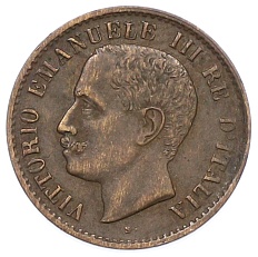 1 чентезимо 1904 года Италия — Фото №2