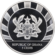 5 седи 2019 года Гана «Гиганты Ледникового периода — Гигантский олень» — Фото №2