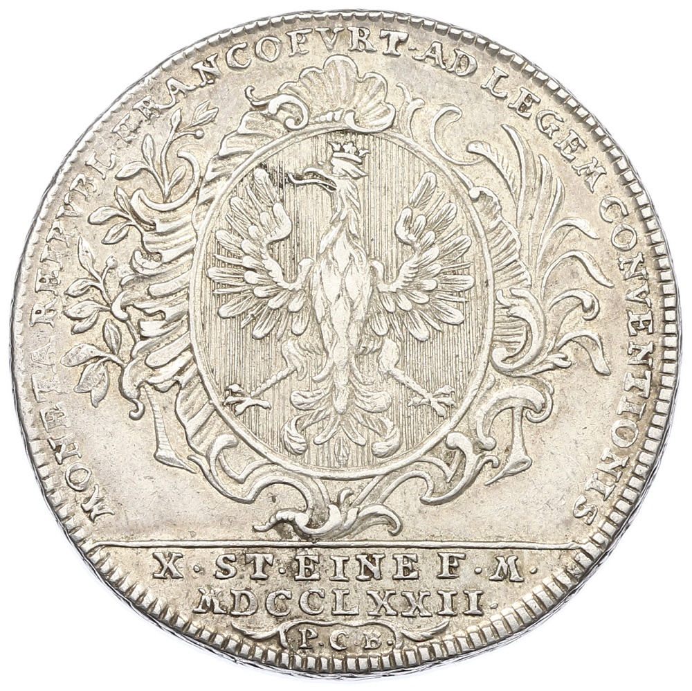 1 талер 1772 года Франкфурт — Фото №2