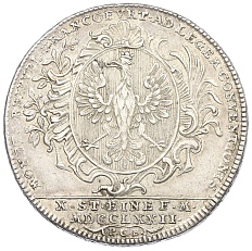 1 талер 1772 года Франкфурт — Фото №2