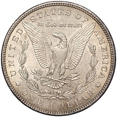 1 доллар 1886 года США — Фото №2