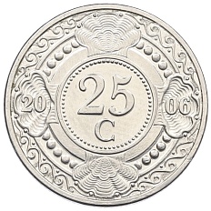 25 центов 2006 года Нидерландские Антильские острова — Фото №1