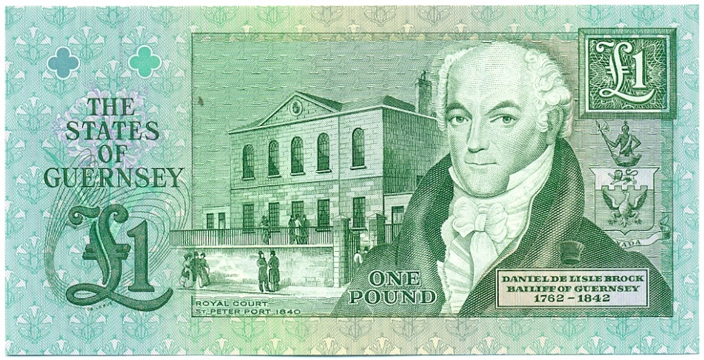 1 фунт 1991 года Гернси — Фото №2