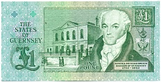 1 фунт 1991 года Гернси — Фото №2