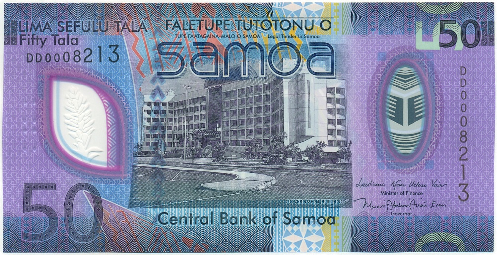50 тала 2025 года Самоа — Фото №1