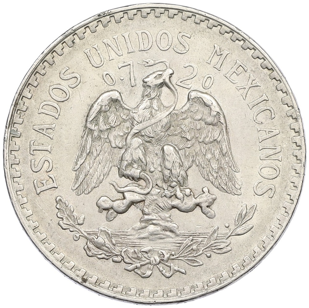 1 песо 1934 года Мексика — Фото №2
