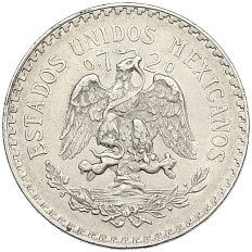 1 песо 1934 года Мексика — Фото №2