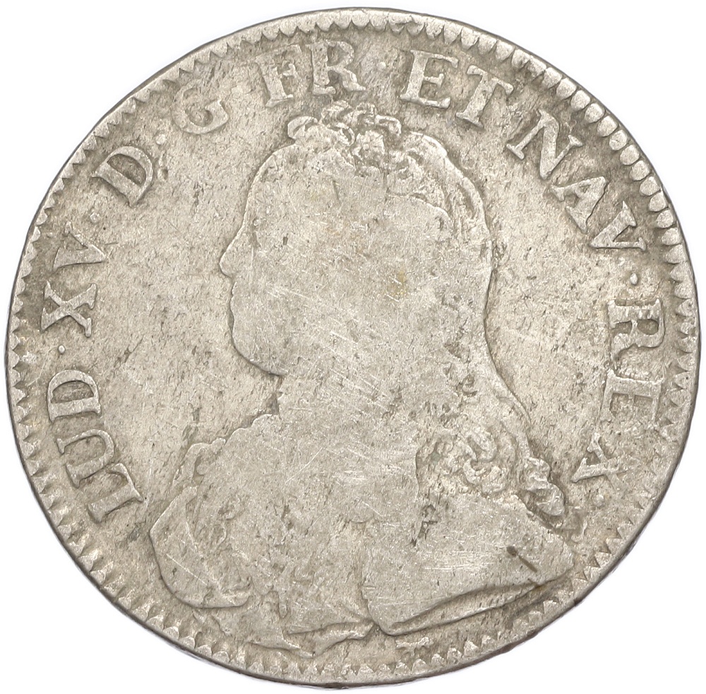 1 экю 1726 года A Франция — Фото №1