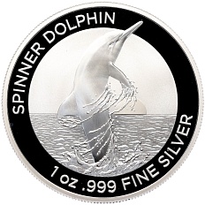 1 доллар 2020 года Австралия «Длиннорылый продельфин» — Фото №1