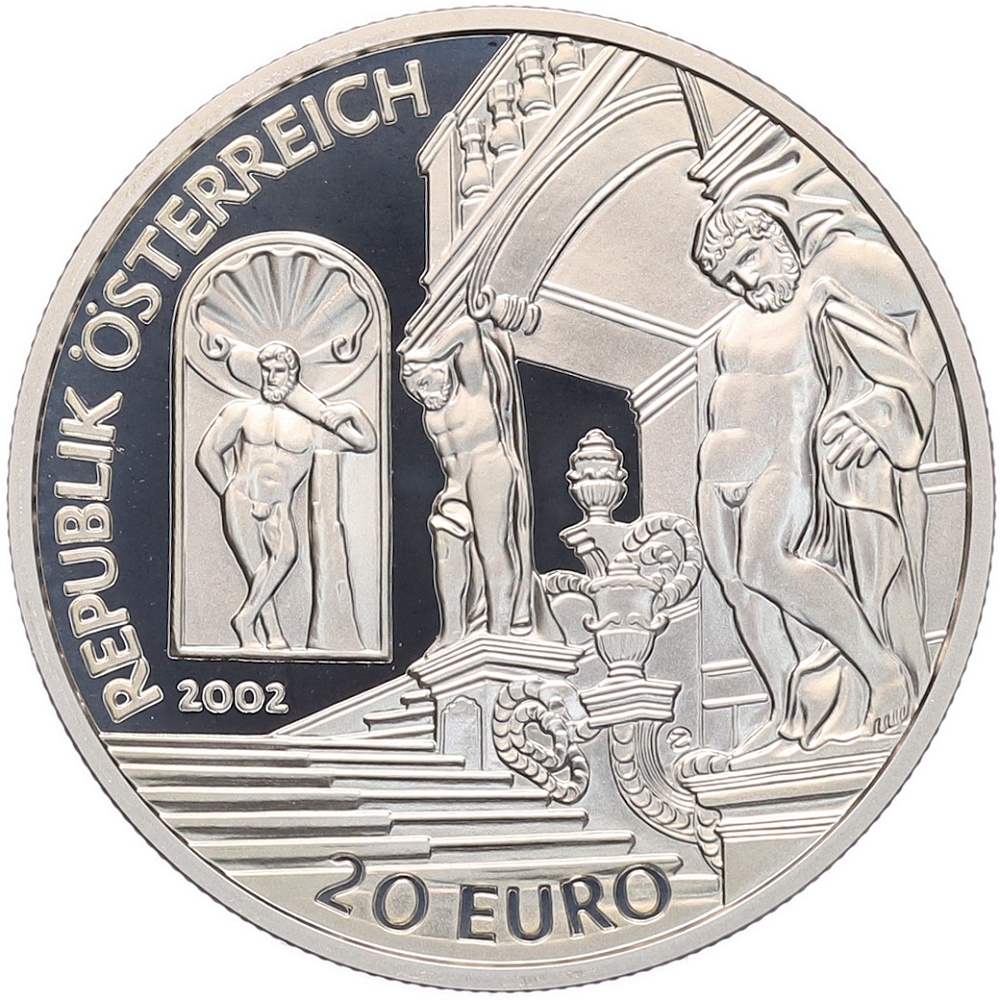 20 евро 2002 года Австрия «Евгений Савойский» — Фото №2