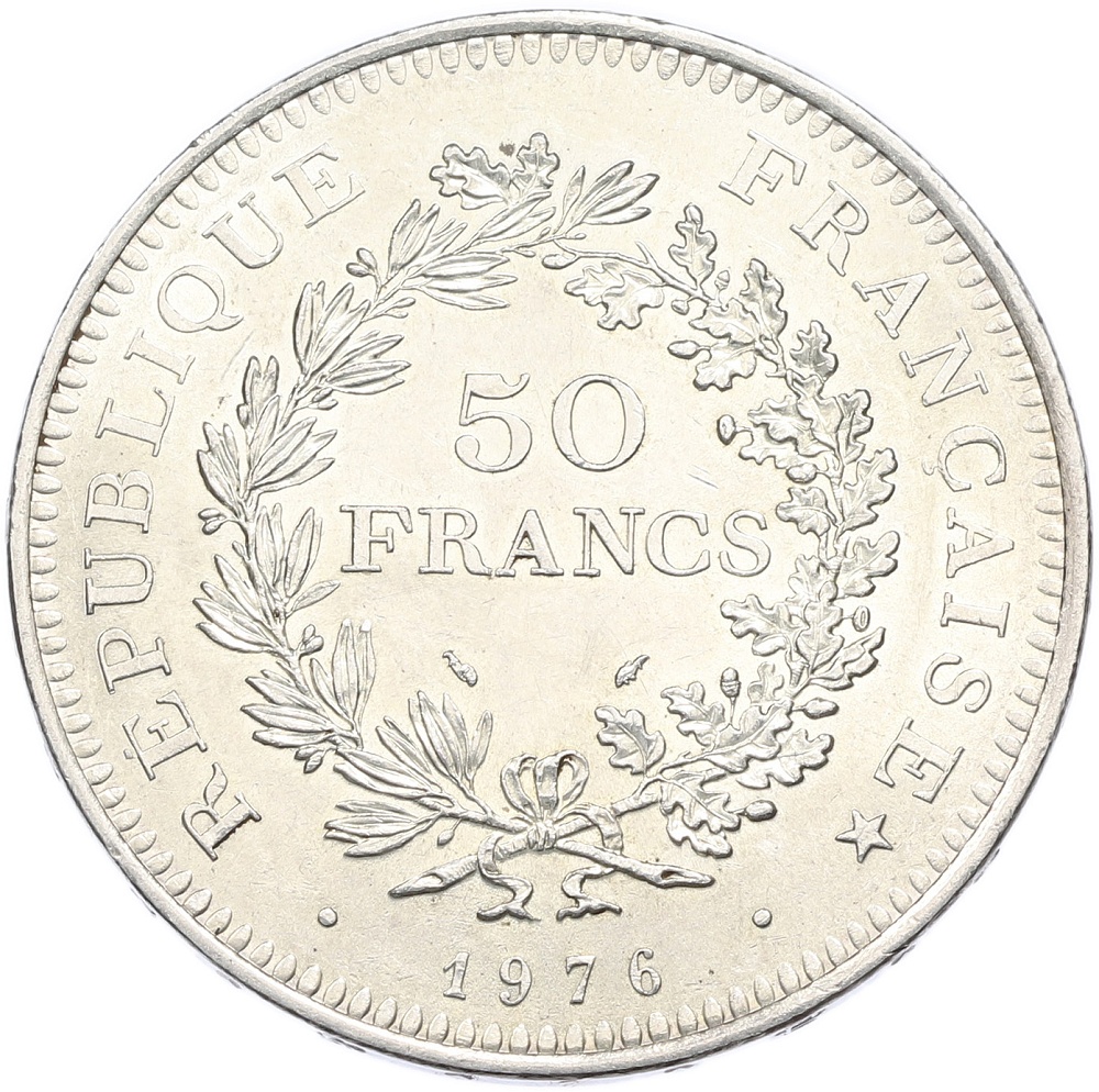 50 франков 1976 года Франция — Фото №1