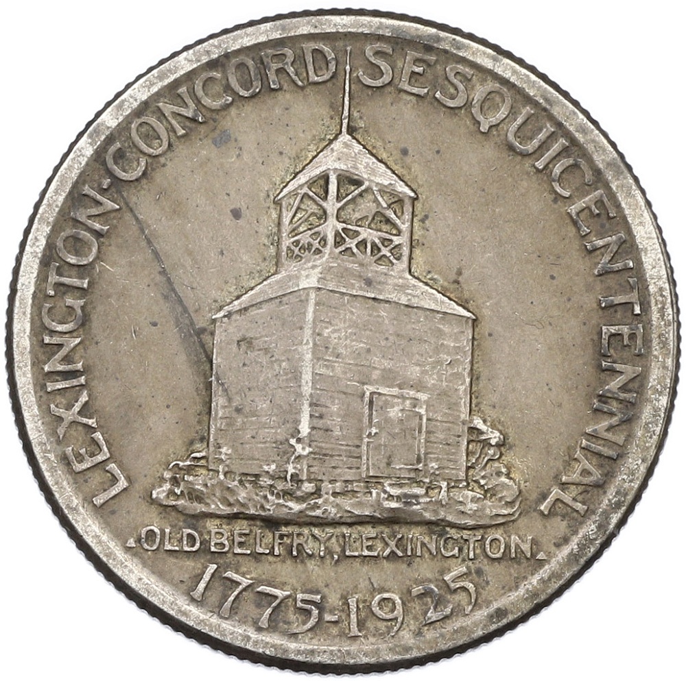 1/2 доллара (50 центов) 1925 года США «150 лет Сражениям при Лексингтоне и Конкорде» — Фото №2