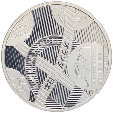 5 евро 2009 года Нидерланды «400 лет дружбы с Японией» — Фото №2