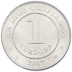 1 кордоба 2007 года Никарагуа — Фото №1