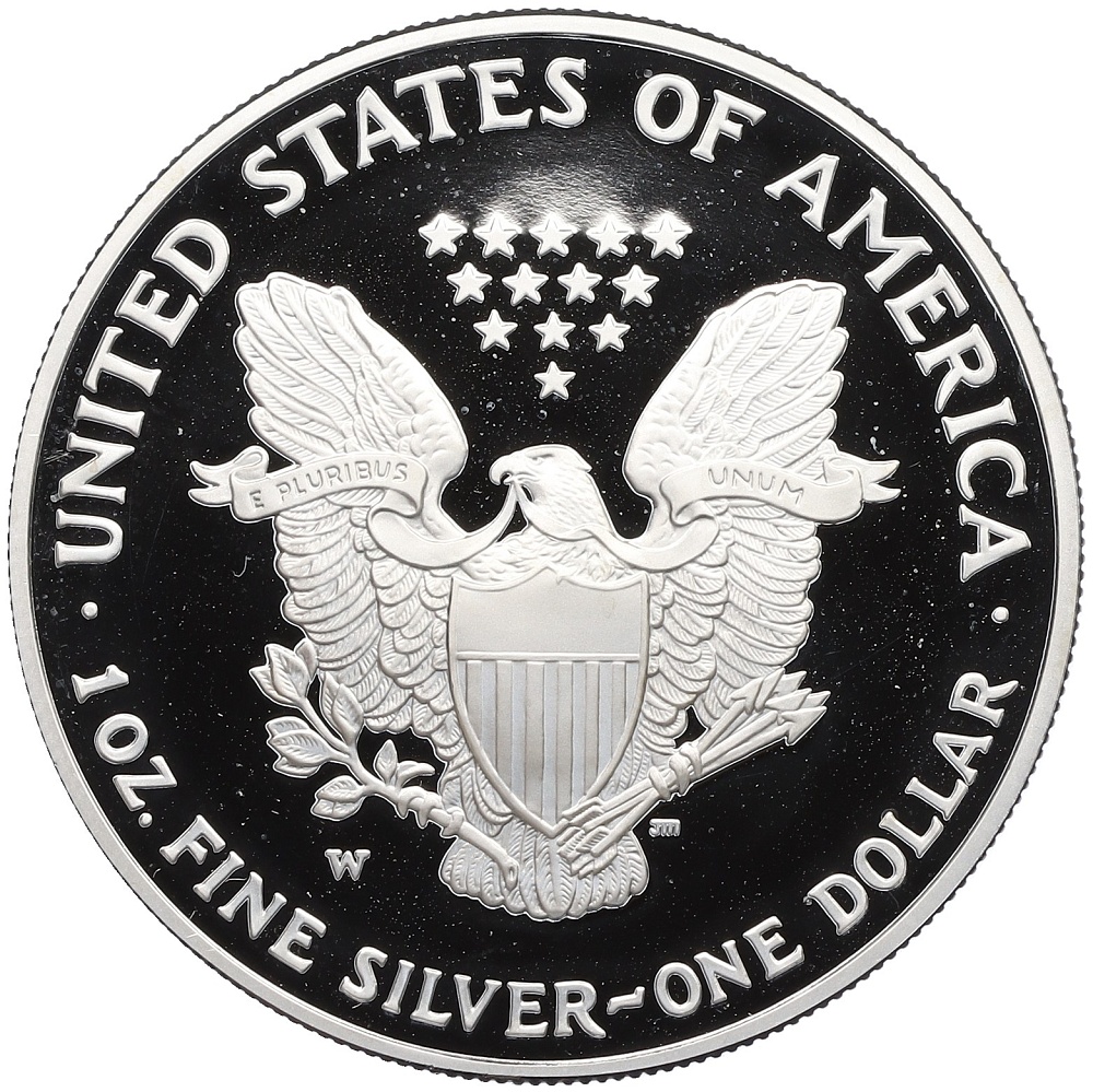 1 доллар 2006 года W США «Шагающая Свобода» (Proof) — Фото №2