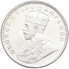 1 рупия 1918 года Британская Индия (Георг V) — Фото №2