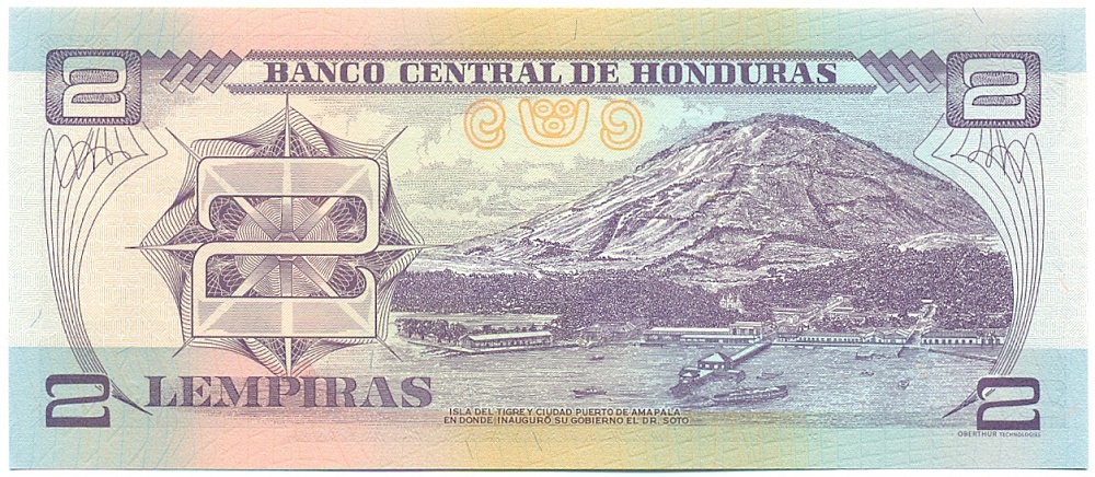 2 лемпира 2010 года Гондурас — Фото №2