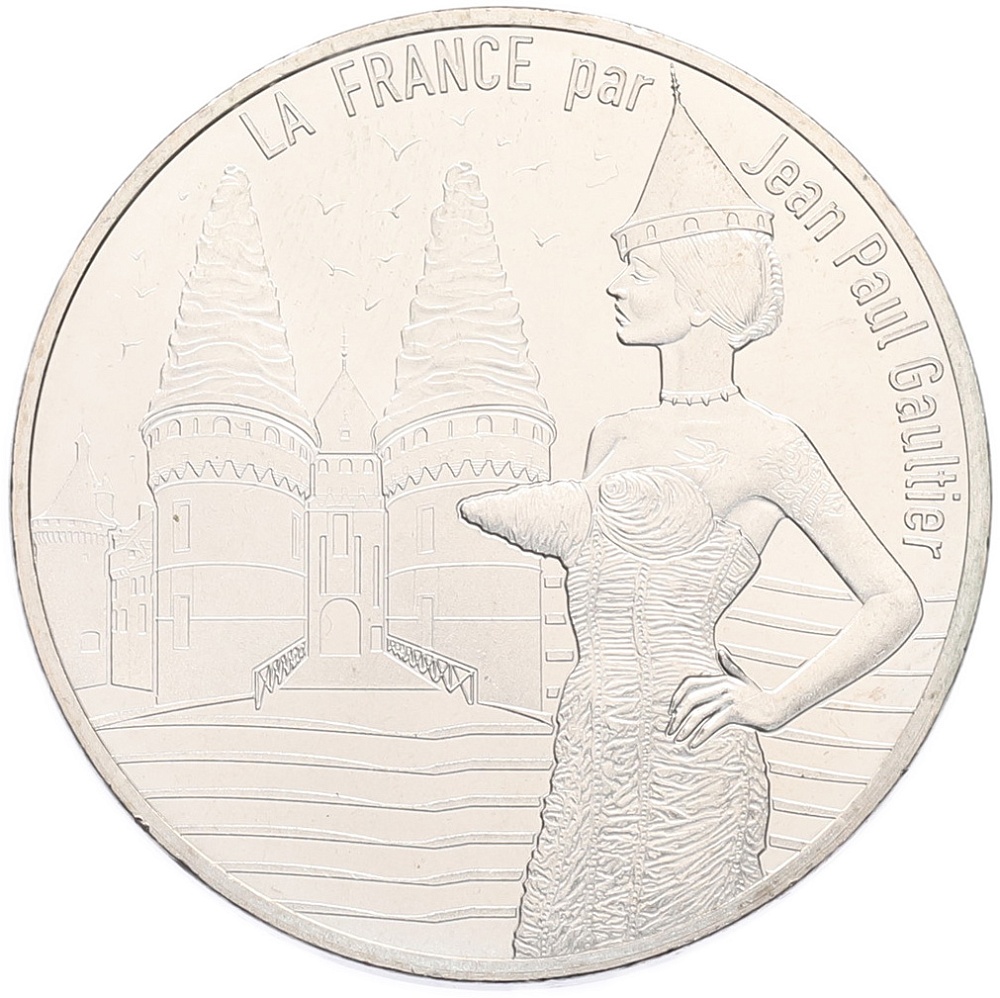 10 евро 2017 года Франция «Франция Жана-Поля Готье — Турень» — Фото №1