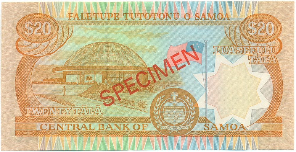 20 тала 2002 года Самоа (ОБРАЗЕЦ) — Фото №2