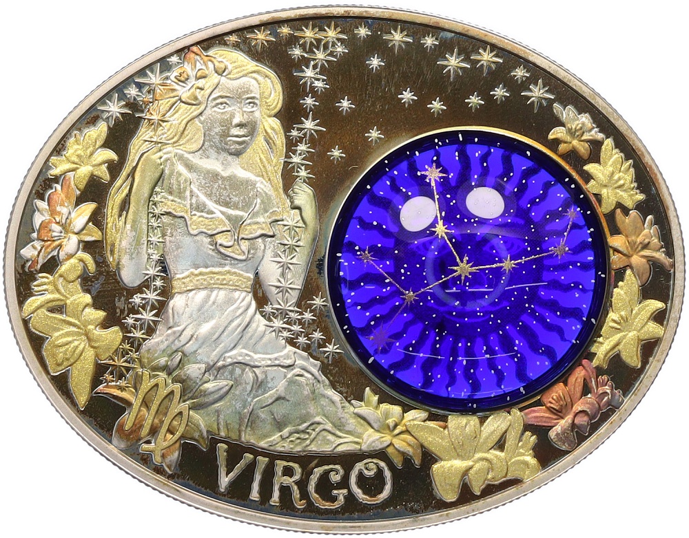 10 денаров 2014 года Македония «Знаки зодиака — Дева» — Фото №1