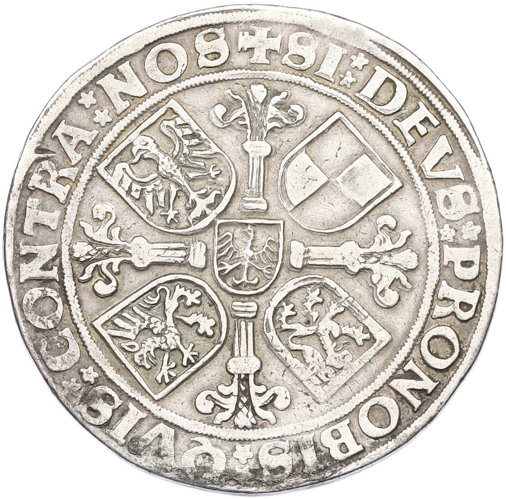 1 талер 1539 года Брандербург-Франкония — Фото №2