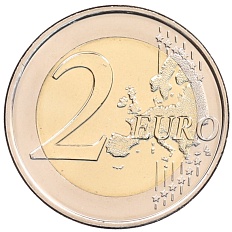 2 евро 2025 года Португалия «Устойчивое развитие» — Фото №2