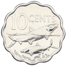 10 центов 2007 года Багамские острова — Фото №1