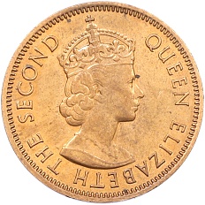 2 цента 1975 года Британский Маврикий — Фото №2