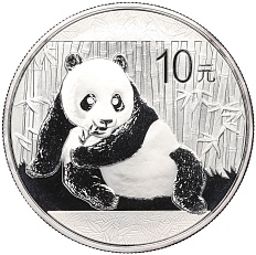 10 юаней 2015 года Китай «Панда» — Фото №1