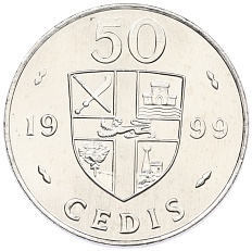 50 седи 1999 года Гана — Фото №1