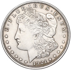 1 доллар 1921 года США — Фото №1