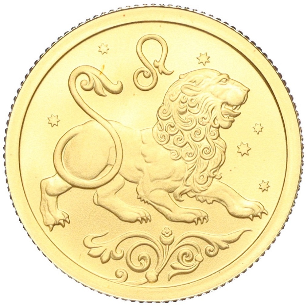 25 рублей 2005 года СПМД «Знаки зодиака — Лев» — Фото №1