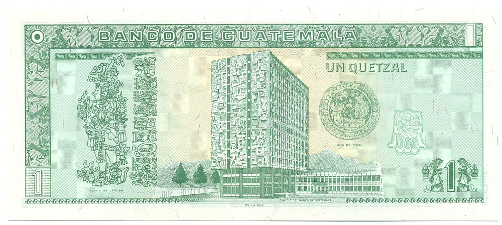 1 кетцаль 1998 года Гватемала — Фото №2