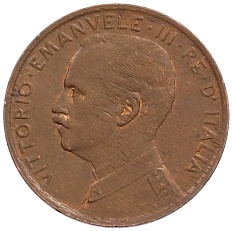 1 чентезимо 1915 года Италия — Фото №2