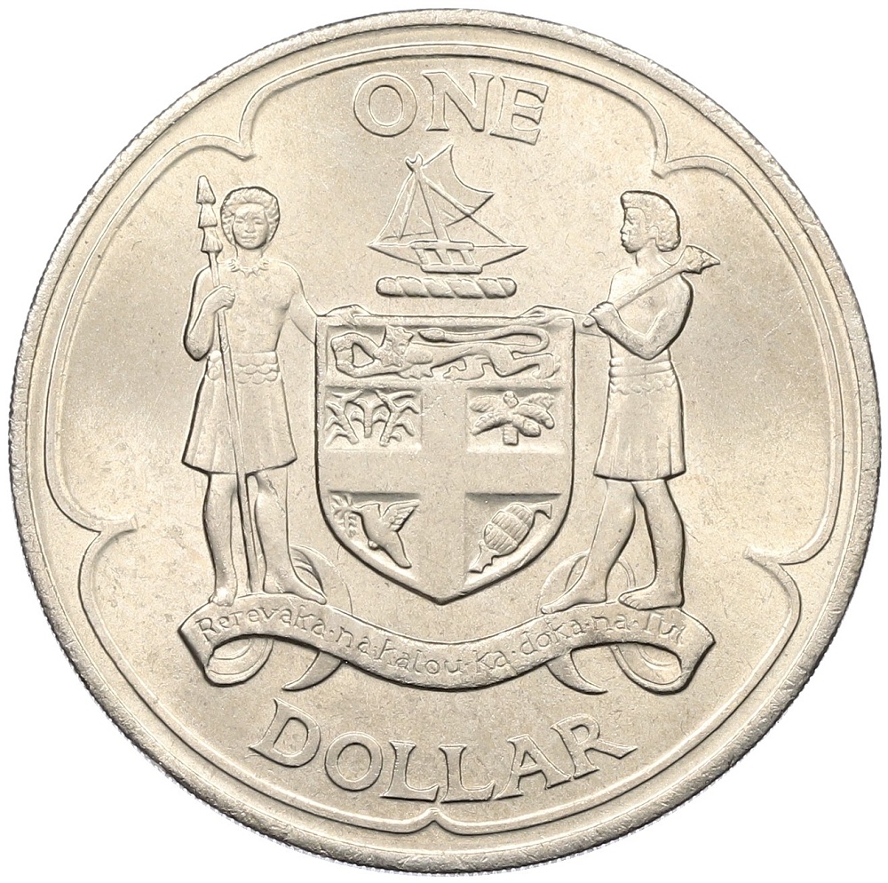 1 доллар 1969 года Фиджи — Фото №1